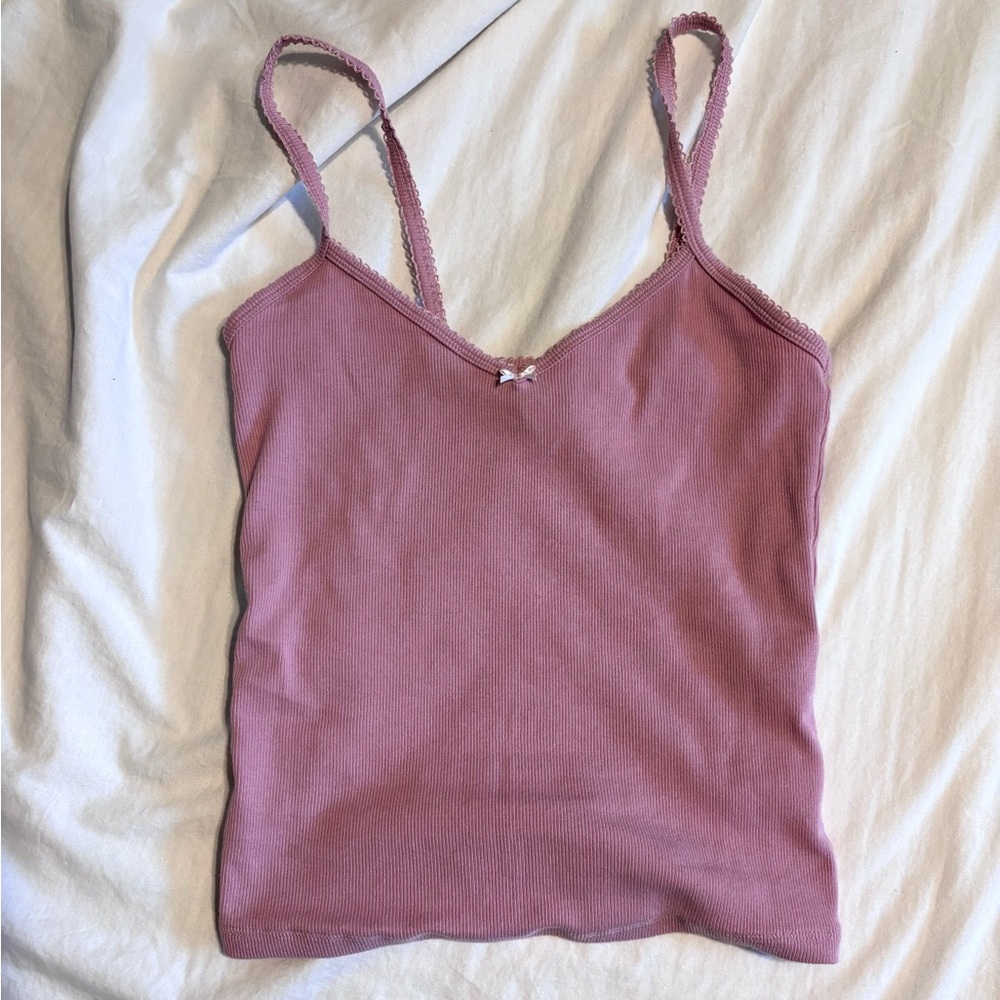 Aritzia Women's Pink Camisole Top